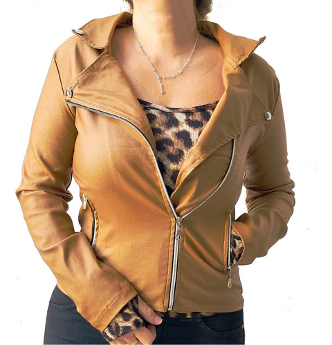 Campera Engomada Elastizada, Cierres, Motoquera. Hasta 5xl