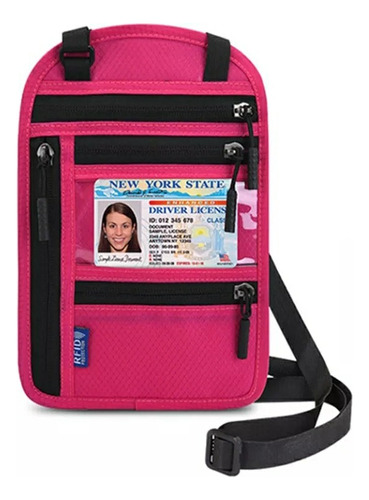 Bolso Pasaporte Celular Portadocumentos Ultraligero Rfid