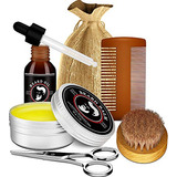 Kit De Crecimiento De Barba Hombres Barba Kit De Aseo R...