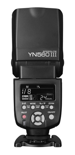 Flash Yongnuo Yn560 Iii Speedlite Gn58 2.4g Para Canon Nikon