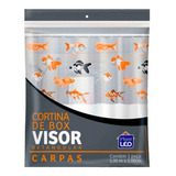 Cortina De Box Visor Retangular Carpas Plast Leo - 1,35x2,00
