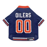 Nhl Edmonton Oilers Jersey Para Perros Y Gatos, Pequeño. - ¡