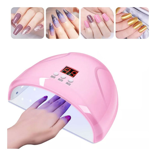 Cabine Led Uv 36w Digital Gel Acrígel Unhas Estufa Bi-volt