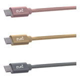 Cable Micro-usb 2 Metros Cargador Y Transmisor De Datos Color Gold