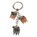 Llavero Perritos Pug Mascota Ideal Para Regalo  