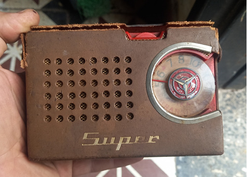 Antigua Radio Spicasix Transistores - No Anda - Para Reparar