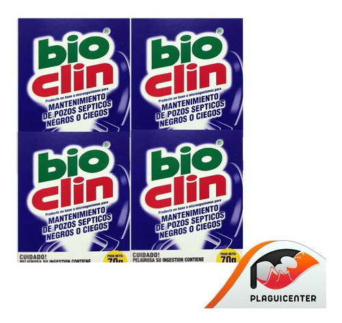 4 U Bio Clin Desagues Pozos Ciegos 70g