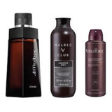 Malbec Club Intenso + Antitranspirante + Shampoo O Boticario