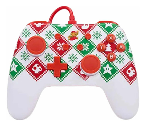 Control Nintendo Switch Mario Navidad