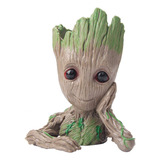 Maceta Baby Groot, Soporte Para Lápices O Lápices Con Orific