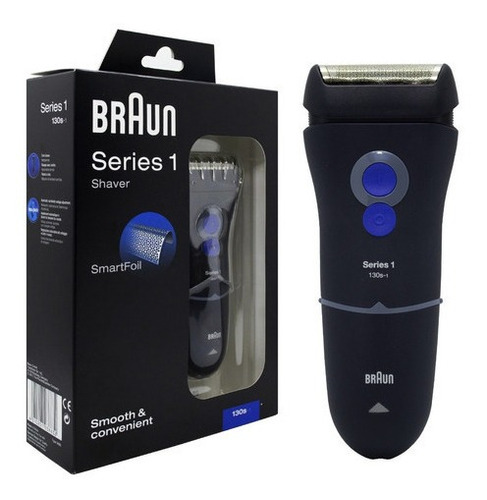 Afeitadora Braun Series 1 130s Azul Oscuro 100v/240v