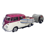 Volkswagen Type 2 T1 Pickup Road Service 1960 A Escala 1:24