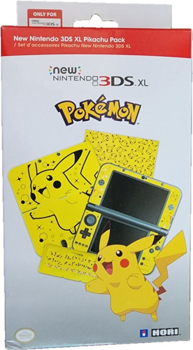 Carcasa New Nintendo 3ds Xl Pikachu Pack Hori
