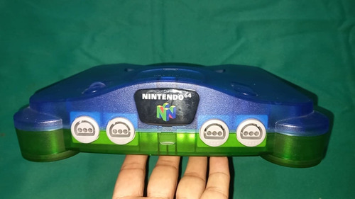 Nintendo 64 Blue And Green Sabores 