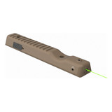 Laser Verde Tactico Ajustable Recargable Cafe M-lok Monstrum