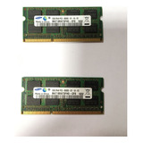 Memoria Samsung 4gb 2rx8 Pc3-8500s-07-10-f2 2pçs De 2gb Cada