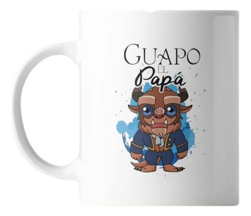 Taza Dia Del Padre  Con Caja De Regalo Guapo El Papa