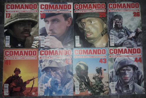 Lote 14 Revistas Comando N°17-18-25-26-41-42-43-44-45-46-47-