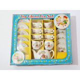 Juego Infantil Toy China Tea Set Vintage En Caja 