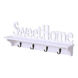 Estante Organizador F Sweet Home Style Con 4 Ganchos, 7891