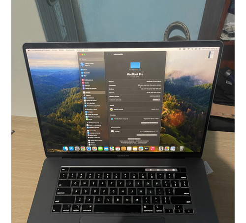 Apple Macbook Pro I9 16nch 1tb 16gb 2019