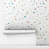 Papel De Parede Adesivo Terrazzo Granilite Sala Quarto 10m