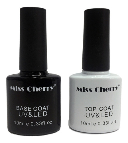 Top Y Base Coat Miss Cherry3 Uv&led 10ml 2 Piezas