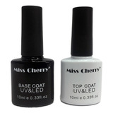 Top Y Base Coat Miss Cherry3 Uv&led 10ml 2 Piezas