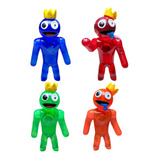 Blue Roblox Rainbow Friends Juguete Articulado Con Luz