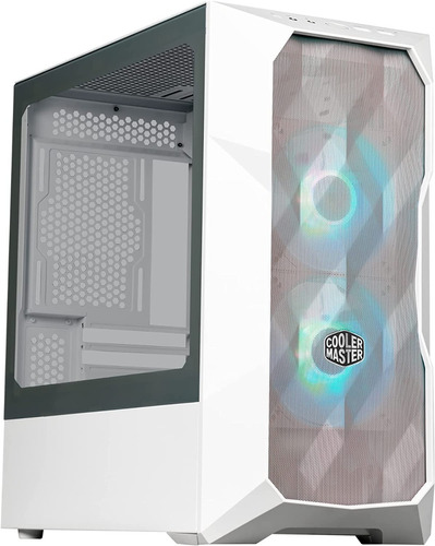 Gabinete Gamer Coolermaster Td300 Mesh White Mini Tower