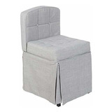 Silla De Tocador Silverwood, Gris