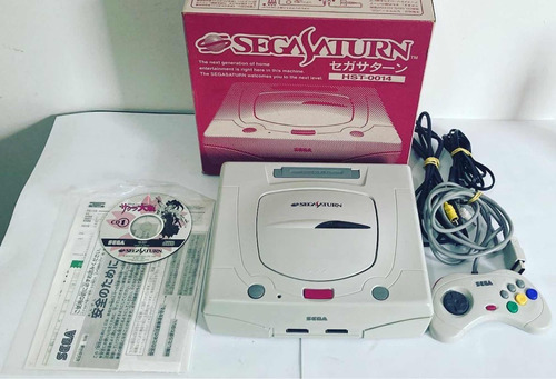 Console Sega Saturn Impecável
