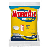 Kit 8 Pastilhas Cloro Hcl Penta Hidroall Tratamento Piscina
