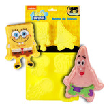 Molde De Silicón Bob Esponja Jabon Artesanal Reposteria