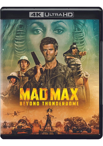 Mad Max Más Allá De La Cúpula Del Trueno Blu Ray + K4 + Dig