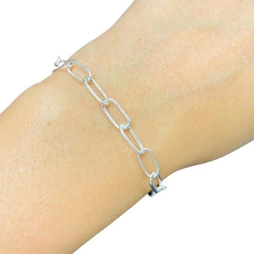 Pulsera Forcet De Moda 21cm Plata 925 Ideal Regalo Ps 193