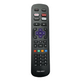 Controle Remoto Compatível Tv Smart Aoc Roku 9091