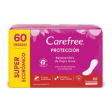 Protectores Diarios Carefree Protección Original X 60 Un