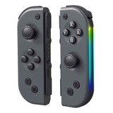 Controles Joycons Con Luces Rgb Nintendo Switch