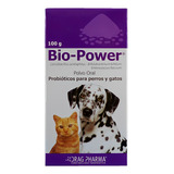 Bio-power Probióticos Para Perros Y Gatos Frasco 100 G