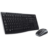 Combo Logitech  Teclado Mouse Inalambrico Mk270 Wireless Fs