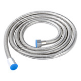 Manguera Ducha Acero Inoxidable Flexible 3 M Conector 1/2 Ba