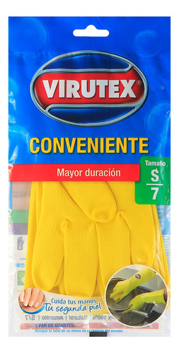 Guantes Virutex Conveniente Elige Tamaño Tamaño S