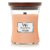 Woodwick Vela Mediana De Reloj De Arena, Yuzu Blooms, 9.7 On