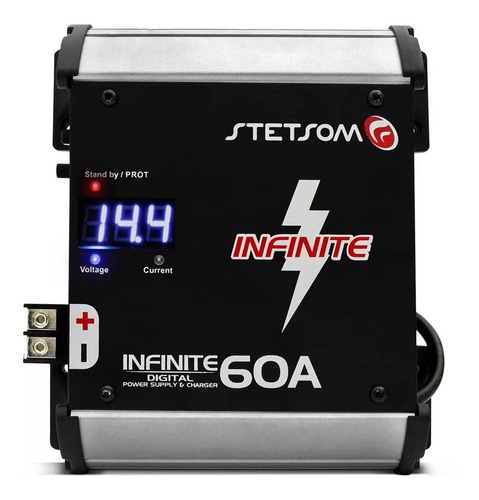 Fonte Carregador Digital De Energia Stetsom Infinite 60a