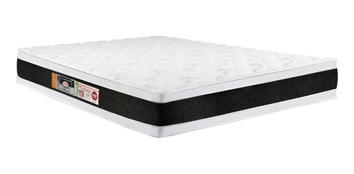 Colchão Castor D45 Black White Air Double Face Queen 158