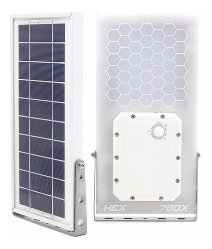 Reflector Exterior Solar Led Luz Calido Nichia Led A Pedido