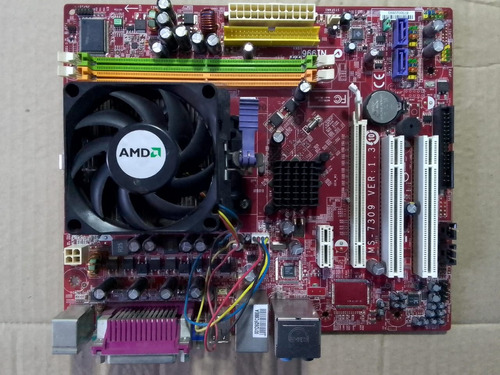 Combo Board + Procesador Amd Phenom X3 / 4gb Ram  /  Lata