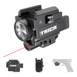 Trica Combo De Luz Laser Verde/roja De 800 Lumenes, Luz Comp