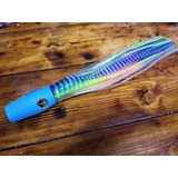 #55 Typhoon Blue Rainbow Soft Head Teaser 15 Pulgadas Marlin